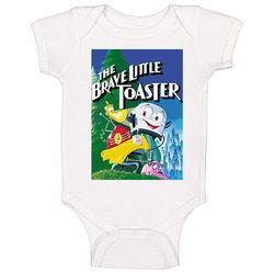 The Brave Little Toaster Cartoon Movie Baby One Piece The Brave Little Toaster Cartoon Movie Baby One Piece