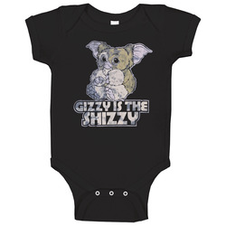 Gizmo Gremlins Movie Retro Funny Baby One Piece Gizmo Gremlins Movie Retro Funny Baby One Piece