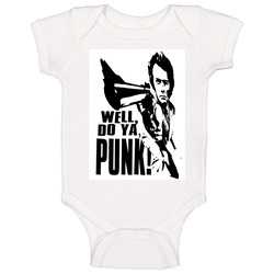 Dirty Harry Do ya Punk Clint JOE Baby One Piece