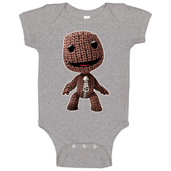 Sack Boy Little Big Planet Video Game Baby One Piece Sack Boy Little Big Planet Video Game Baby One Piece