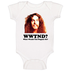 What Would Ted Nugent Do Baby One Piece What Would Ted Nugent Do Baby One Piece