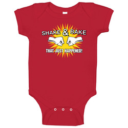 Talladega Nights Shake And Bake Baby One Piece Talladega Nights Shake And Bake Baby One Piece