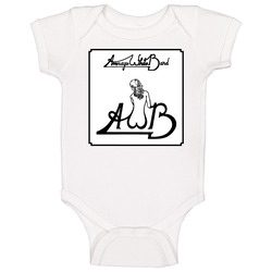 Average White Band Retro Baby One Piece Average White Band Retro Baby One Piece