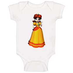 Princess Daisy Super Mario Baby One Piece Princess Daisy Super Mario Baby One Piece