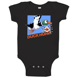 Duck Hunt Nes Box Art Baby One Piece Duck Hunt Nes Box Art Baby One Piece