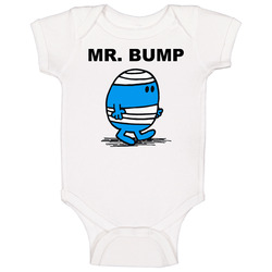 Mr Men Mr Bump Baby One Piece Mr Men Mr Bump Baby One Piece
