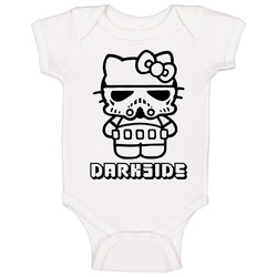 Hello Kitty Funny Star Wars Stormtrooper Parody Baby One Piece Hello Kitty Funny Star Wars Stormtrooper Parody Baby One Piece