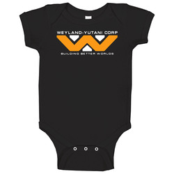 Weyland Yutani Corp Aliens Movie Baby One Piece Weyland Yutani Corp Aliens Movie Baby One Piece