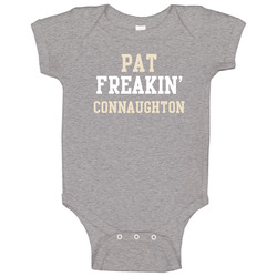 Pat Freakin Connaughton Milwaukee Basketball Player Sports Fan Baby One Piece Pat Freakin Connaughton Milwaukee Basketball Player Sports Fan Baby One Piece