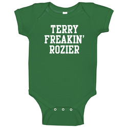 Terry Rozier Freakin Favorite Boston Basketball Player Fan Baby One Piece Terry Rozier Freakin Favorite Boston Basketball Player Fan Baby One Piece
