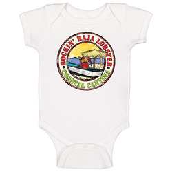 Rockin Baja Lobster San Diego Restaurant Baby One Piece Rockin Baja Lobster San Diego Restaurant Baby One Piece