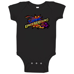 Sonic Underground Fictional Band Favorite Cartoon Fan Baby One Piece Sonic Underground Fictional Band Favorite Cartoon Fan Baby One Piece