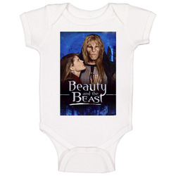 Beauty And The Beast 80s Fantasy Drama Tv Show Baby One Piece Beauty And The Beast 80s Fantasy Drama Tv Show Baby One Piece