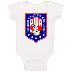 American Wrestling Association Sports Baby One Piece American Wrestling Association Sports Baby One Piece