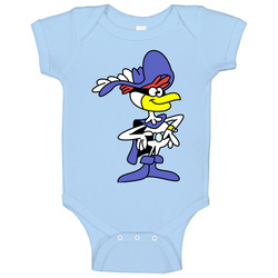 Super Chicken 60s Tv Cartoon Series Fan Baby One Piece Super Chicken 60s Tv Cartoon Series Fan Baby One Piece