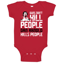 Dan Arnold Guns Dont Kill Arizona Football Fan Baby One Piece