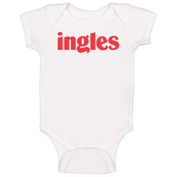 Ingles Markets Incorporated Nasdaq Company Logo Employee Fan Baby One Piece Ingles Markets Incorporated Nasdaq Company Logo Employee Fan Baby One Piece