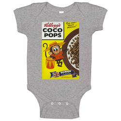 Coco Pops Box Greatest Cereal Of All Time Breakfast Fan Foodie Baby One Piece Coco Pops Box Greatest Cereal Of All Time Breakfast Fan Foodie Baby One Piece