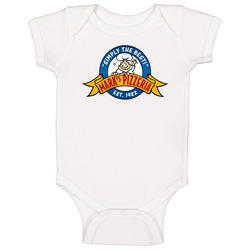 Marks Pizzeria Cool Pizza Restaurant Brand Logo Baby One Piece Marks Pizzeria Cool Pizza Restaurant Brand Logo Baby One Piece