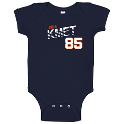 Cole Kmet 85 Favorite Player Chicago Football Fan Baby One Piece