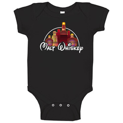 Malt Whiskey Disney Parody Bar Crawl Baby One Piece Malt Whiskey Disney Parody Bar Crawl Baby One Piece
