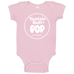 Tootsie Roll Pop Strawberry Baby One Piece Tootsie Roll Pop Strawberry Baby One Piece