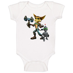 Ratchet Ratchet & Clank Video Game Character Baby One Piece Ratchet Ratchet & Clank Video Game Character Baby One Piece