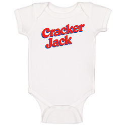Cracker Jack Favorite Popcorn Snack Food Lovers Baby One Piece Cracker Jack Favorite Popcorn Snack Food Lovers Baby One Piece