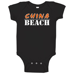 China Beach Tv Show Logo Fan Baby One Piece China Beach Tv Show Logo Fan Baby One Piece