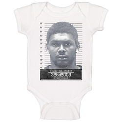 Sean Taylor Famous Sports Star Mugshot Police Department Baby One Piece Sean Taylor Famous Sports Star Mugshot Police Department Baby One Piece