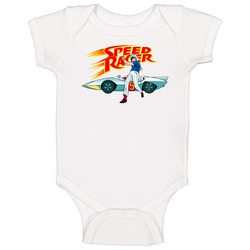 Speed Racer Videogame Cartoon Baby One Piece Speed Racer Videogame Cartoon Baby One Piece