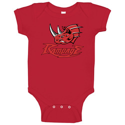 Grand Rapids Rampage Arena Football League Team Fan Logo Baby One Piece