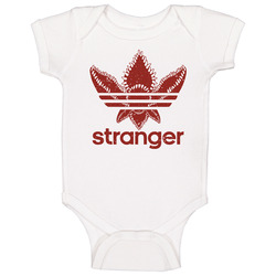 Stranger Things Demogorgon Adidas Baby One Piece Stranger Things Demogorgon Adidas Baby One Piece