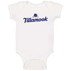 Tillamook Ice Cream Logo Cool Baby One Piece Tillamook Ice Cream Logo Cool Baby One Piece