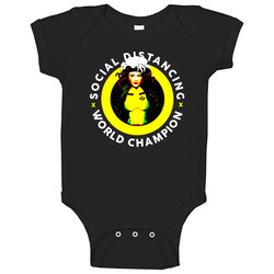 Social Distancing World Champion X Men Rogue Fan Baby One Piece Social Distancing World Champion X Men Rogue Fan Baby One Piece