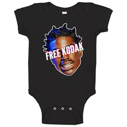 Free Kodak Black Glitch Baby One Piece Free Kodak Black Glitch Baby One Piece