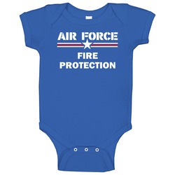 Fire Protection Us Air Force Baby One Piece Fire Protection Us Air Force Baby One Piece