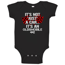 Oldsmobile 442 Not Just A Car Funny Car Lovers Baby One Piece Oldsmobile 442 Not Just A Car Funny Car Lovers Baby One Piece