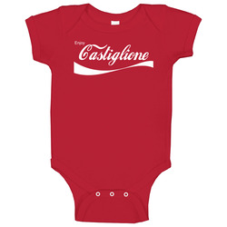 Castiglione Enjoy Cola Parody Custom Name Baby One Piece Castiglione Enjoy Cola Parody Custom Name Baby One Piece