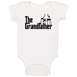 The Grandfather Godfather Parody Funny Baby One Piece The Grandfather Godfather Parody Funny Baby One Piece