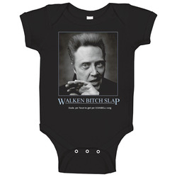 Christopher Walken Bitch Slap Funny Baby One Piece Christopher Walken Bitch Slap Funny Baby One Piece