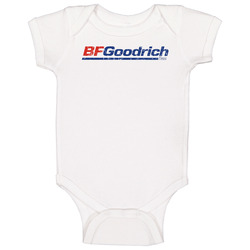 Bf Goodrich Tires Automobile Car Parts Cool Distressed Style Brand Logo Emblem Baby One Piece Bf Goodrich Tires Automobile Car Parts Cool Distressed Style Brand Logo Emblem Baby One Piece