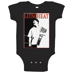 Eddi Guerrero Latino Heat Amug Baby One Piece Eddi Guerrero Latino Heat Amug Baby One Piece