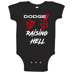 Dodge Hellcat Demon Logo Raising Hell Cool Fate Of Furious Car Baby One Piece Dodge Hellcat Demon Logo Raising Hell Cool Fate Of Furious Car Baby One Piece
