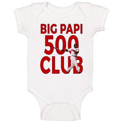 Big Papi 500 Club Baby One Piece Big Papi 500 Club Baby One Piece