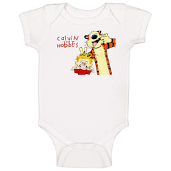 Calvin And Hobbes Goofy Comic Baby One Piece Calvin And Hobbes Goofy Comic Baby One Piece