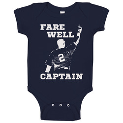 Ny Yankees Derek Jeter Farewell Captain Baby One Piece