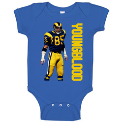 L.a. Football Los Angeles Jack Youngblood Baby One Piece