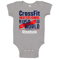 Crossfit Invitational 2013 Berlin Sports Baby One Piece Crossfit Invitational 2013 Berlin Sports Baby One Piece
