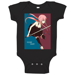 Future Diary 07bl Baby One Piece